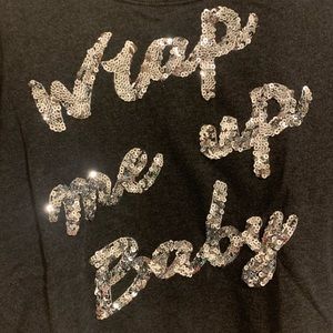 H&M Wrap Me Up Baby sequin sweater